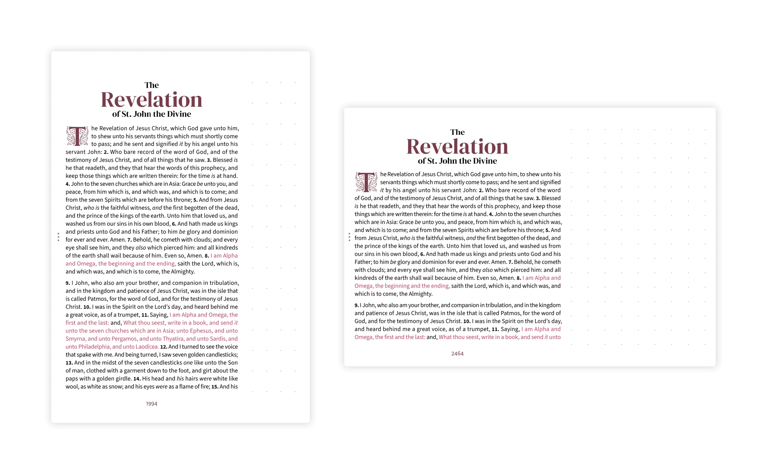 Portrait and landscape notetaking layouts shown side by side