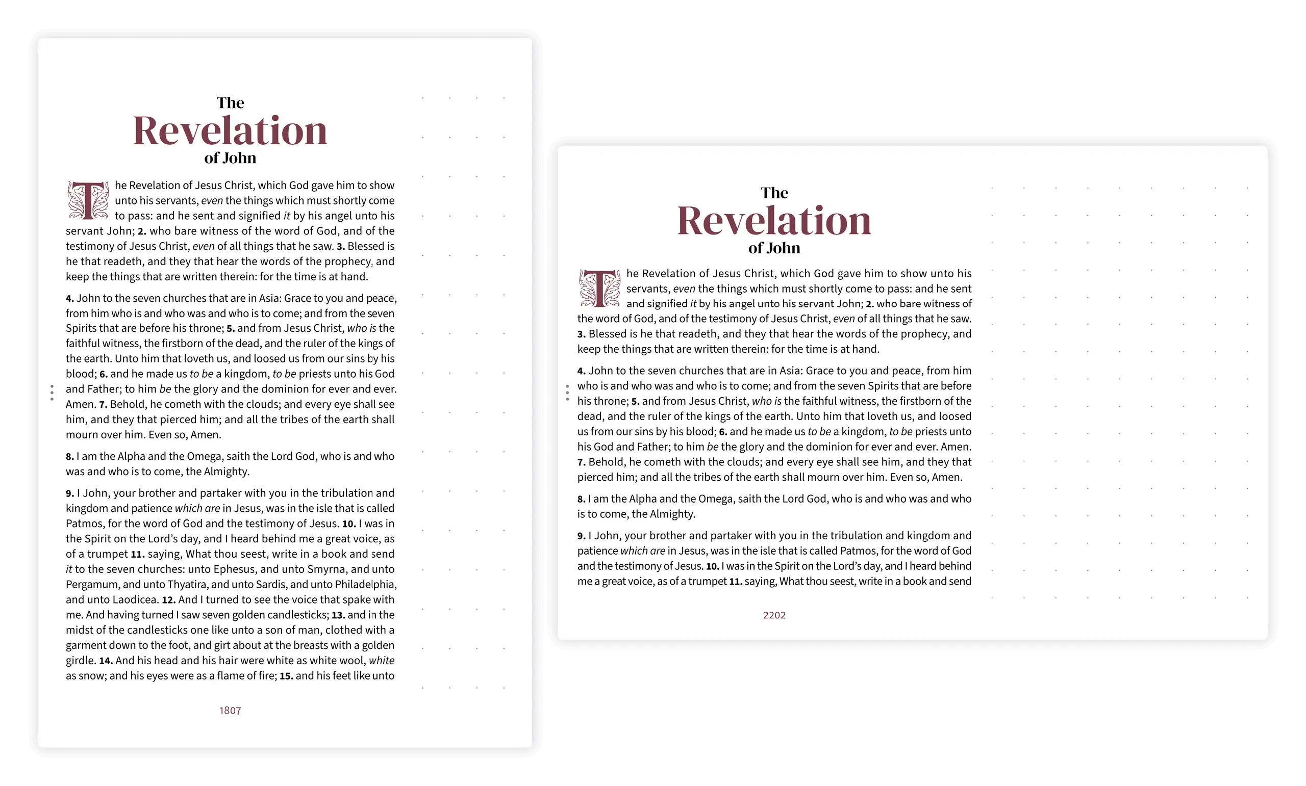 Portrait and landscape notetaking layouts shown side by side