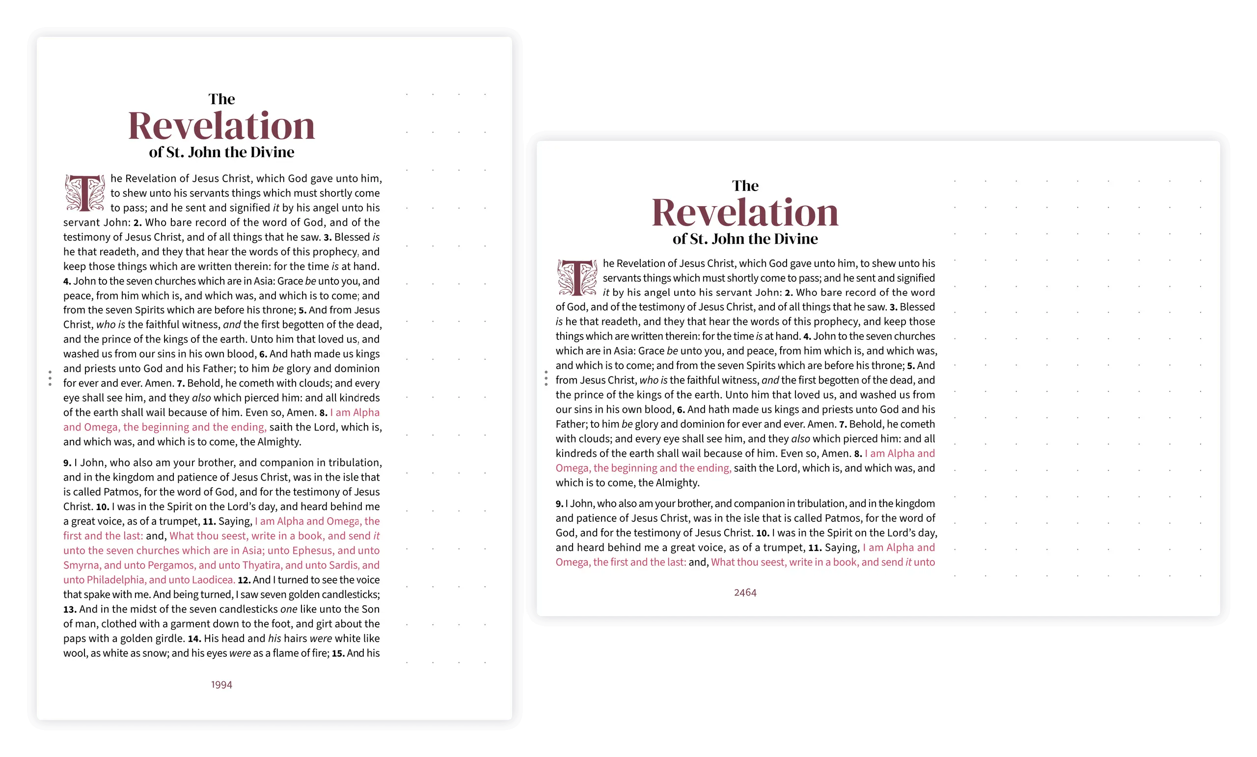 Portrait and landscape notetaking layouts shown side by side