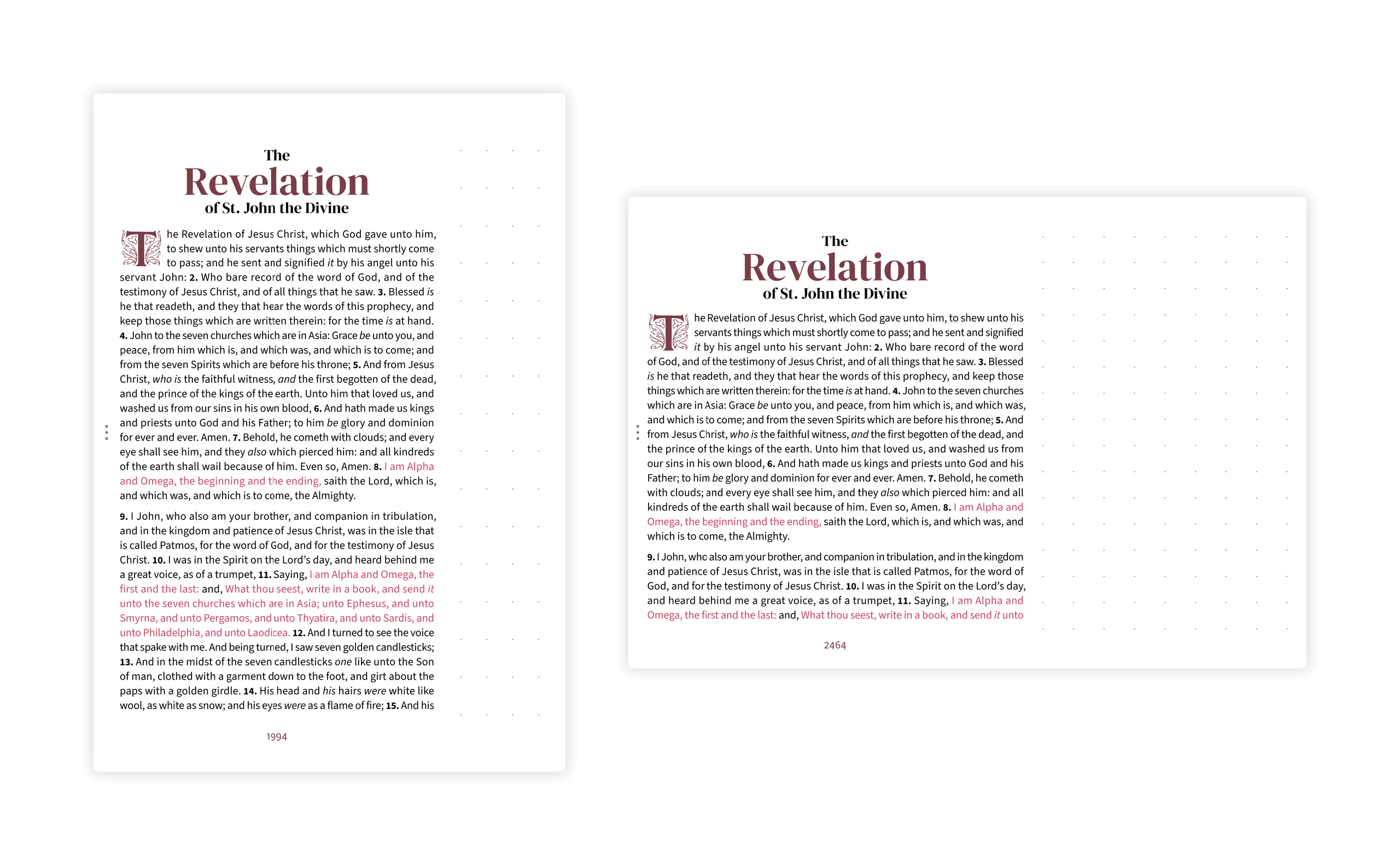 Portrait and landscape notetaking layouts shown side by side
